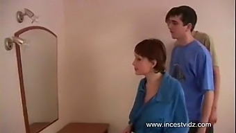 Amusing Pregnant Russian Sister Hangs Out With Her Brothers