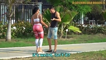 Antonio Mallorca'S Steamy Encounter With A Voluptuous Girl In Gym Gear At The Park
