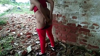A Married Woman Gets Fucked In The Jungle While On Babysitting Duty
