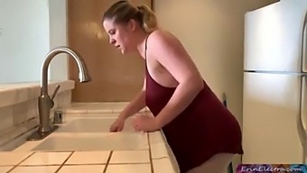 Mature And Teen Explore Forbidden Desire In The Kitchen