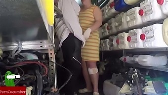 Amateur Boss Gets Caught On Camera During A Steamy Encounter With His Secretary