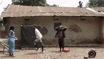Adna'S Big African Cock In Action