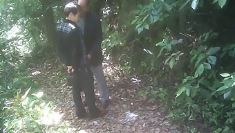 Gay Park Cruising With Amateur Daddy And Asian Guy