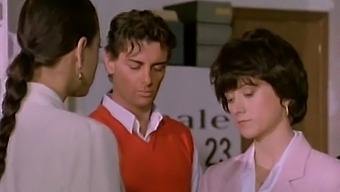 Italiensk Retro Anal: Olivia Del Rios Sensuella Föreställning