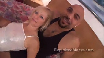 A Blonde Amateur Takes On A Big Black Cock In A Steamy Video