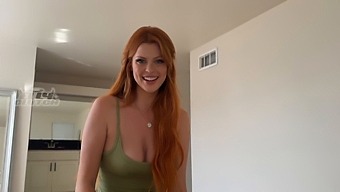 Busty Redhead Takes On Big Dick In Hd Video