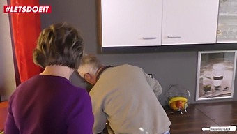 German Granny Gets Fucked Hard By Neighbor