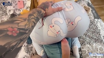 Tattooed Hottie Fucks A Gaming Addict In This Pov Video