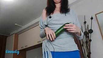 I Experienced Female Ejaculation During Fisting With A Cucumber In My Vagina