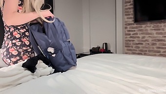 Big Cocked Stepdad And Stepmom Share A Room In Hotel