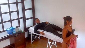 Amateur Massage Leads To Intense Face Fuck And Tit Fuck