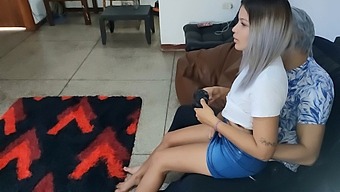 Almost Getting Caught While Fucking My Daughter-In-Law With A Sex Toy