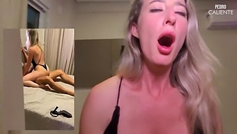 A Stunning Blonde Gets A Deep Throat And Anal From A Big Cock