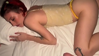 Petite Step Sister Caught Pleasuring Herself And Getting Punished