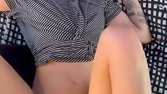 African-American Amateur With Small Breasts Gets Pounded By A Huge Anaconda Penis