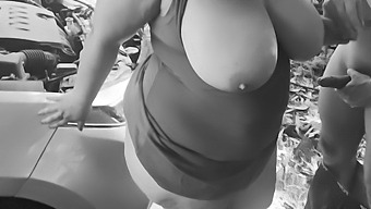 Curvy Milf Seduces Young Man In Parking Lot Affair