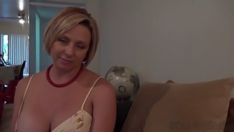 Big Natural Tits Blonde Milf Brianna Beach Likes Watching Her Step Son Masturbate.